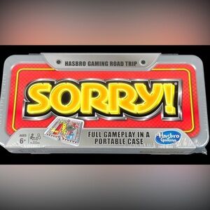 Hasbro Gaming Road Trip SORRY! Board Game Full Gameplay In a Portable Case (045)